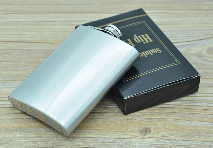 8oz225ml-Stainless-Steel-Hip-Flask-Alcohol-Pot-Bottle-Portable-Copper-Cover-Gift-For-Man-1142266-1
