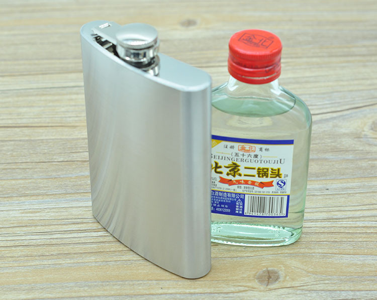 8oz225ml-Stainless-Steel-Hip-Flask-Alcohol-Pot-Bottle-Portable-Copper-Cover-Gift-For-Man-1142266-5