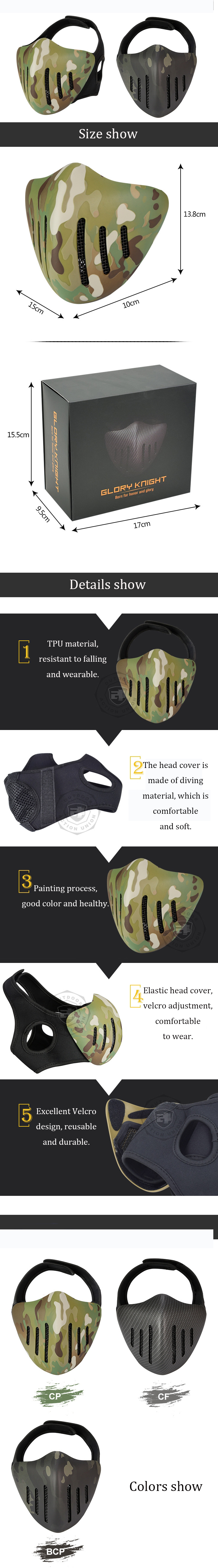 ACTION-UNION-MK036-TPU-Tactical-Mask-Outdoor-Hunting-Cycling-Sports-Masks-With-Head-Cover-Camouflage-1535277-2