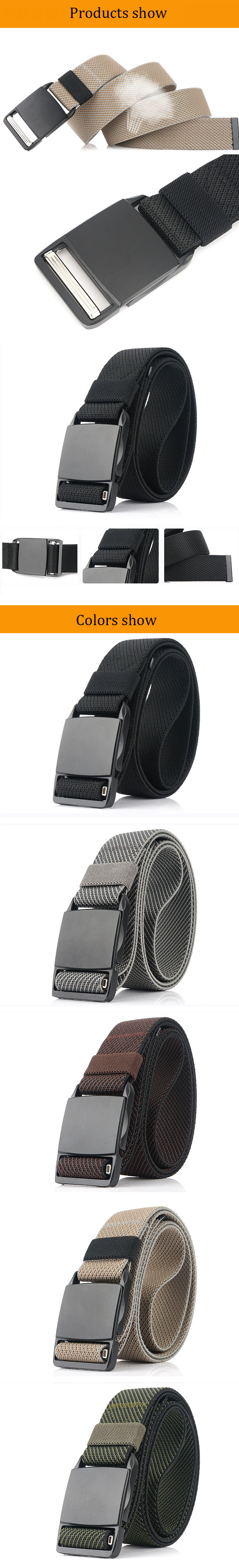 AWMN-125cm-x-38cm-Zinc-Alloy-Magnetic-Buckle-Quick-Release-Nylon-Belts-1599558-2