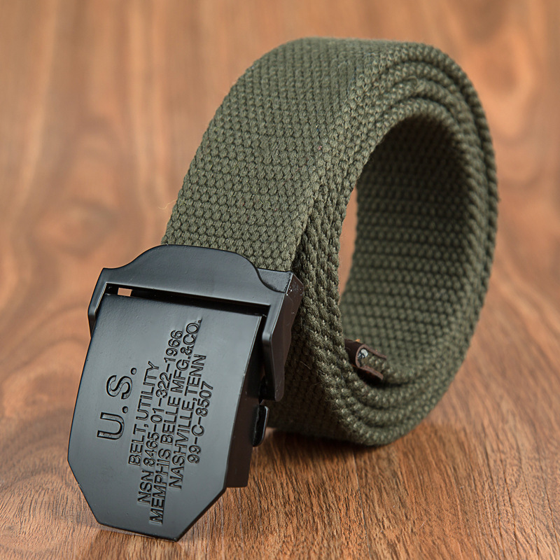 Casual-Mens-Tactical-Belt-Adjustable-Length-Automatic-Buckle-Outdoor-Canvas-Casual-Belt-1799512-2
