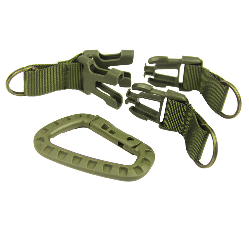 D-Shape-Tactical-Buckle-Climbing-Buckle-Carabiner-Multifunctional-Woven-Key-Chain-Backpack-Accessori-1557053-6
