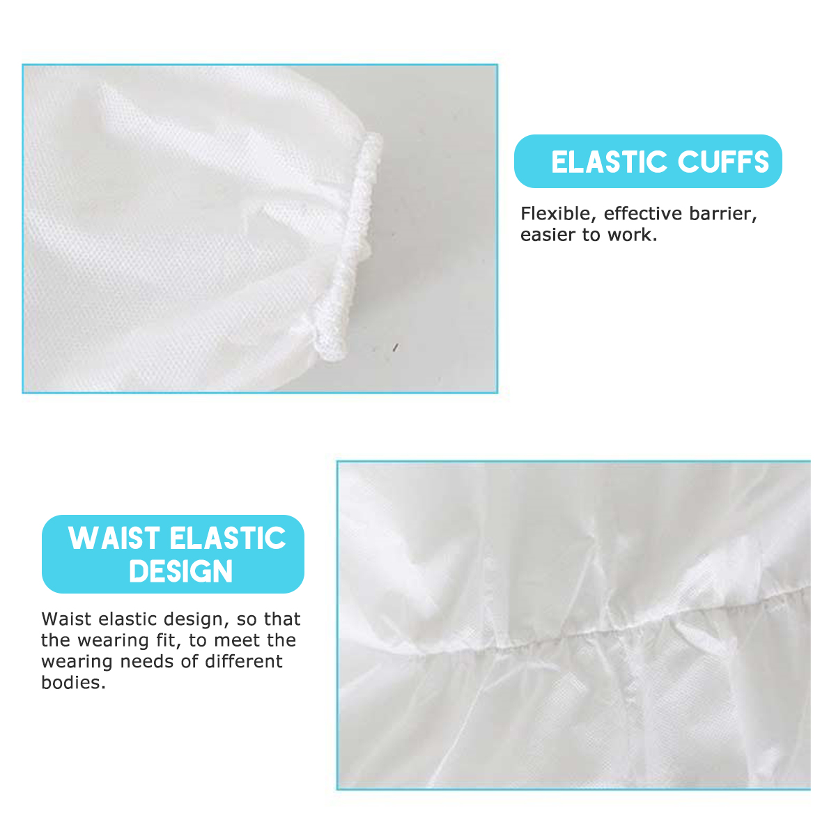 Disposable-Non-woven-Siamese-Protective-Suit-Anti-fog-Dust-proof-Anti-spit-Isolation-clothing-Cloth-1657155-7