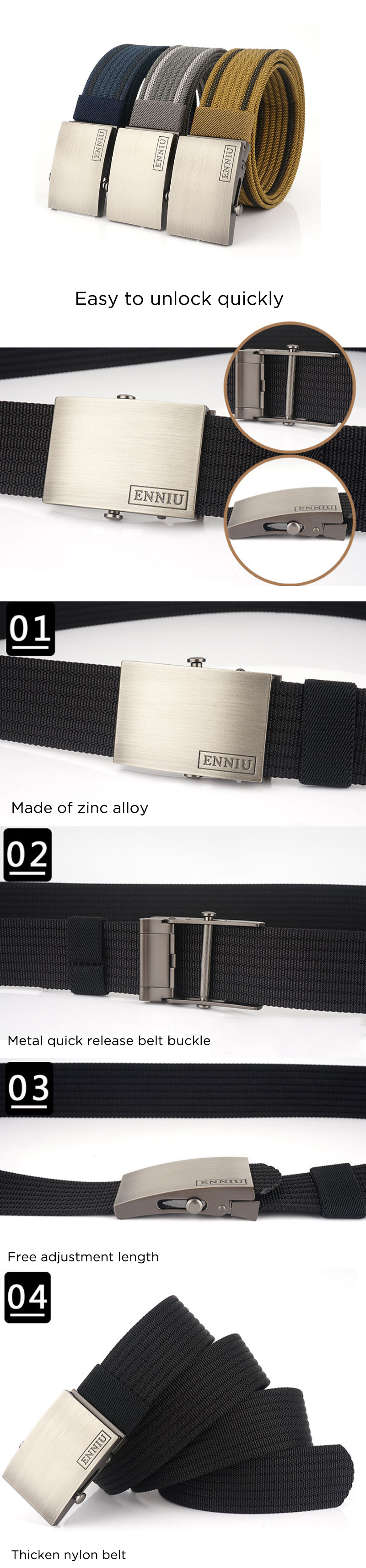 ENNIU-JB51-120cm-Roller-Buckle-Nylon-Belt-Outdoor-Camping-Hunting-Tactical-Belt-Man-Women-Waistband-1481669-1