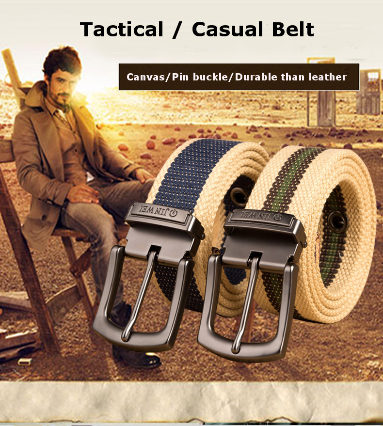 JINWEI-ZK15-140cm-38cm-Cutable-Adjustable-Tactical-Belt-Durable-Canvas-Casual-Belt-1501235-1