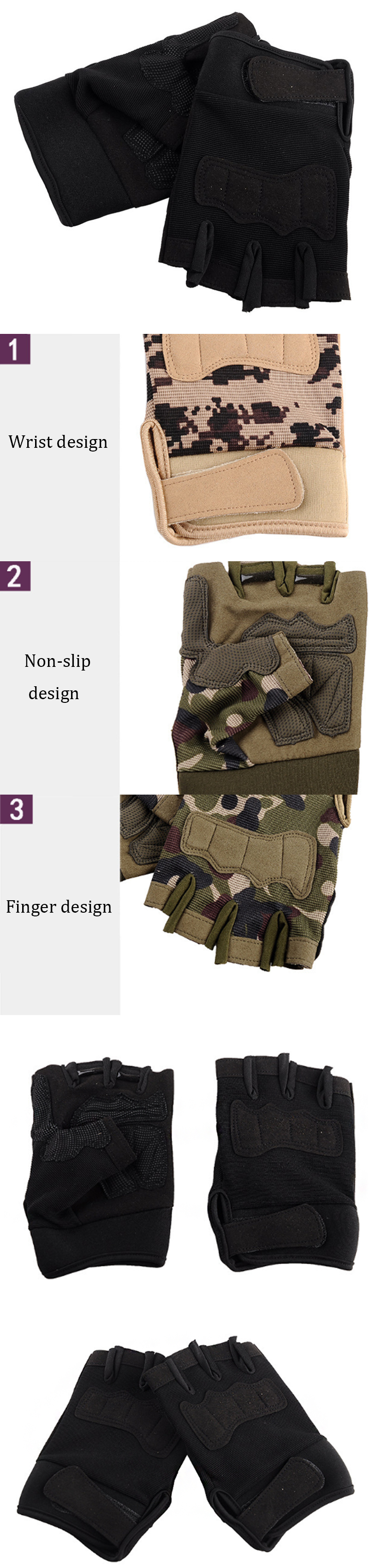 KALOAD-1-Pair-Tactical-Glove-Military-Sports-Climbing-Cycling-Fitness-Anti-skid-Gloves-Half-Finger-G-1452696-1