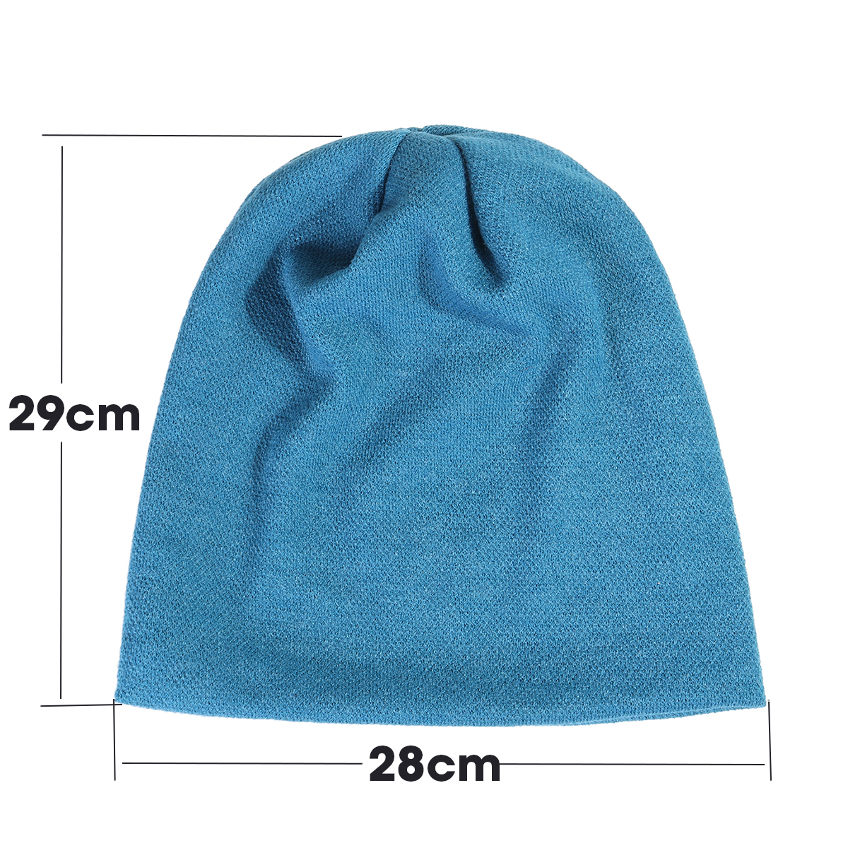 Knitted-Hat-Cotton-Winter-Ski-Running-Hunting-Cycling-Warm-Cap-1628524-2