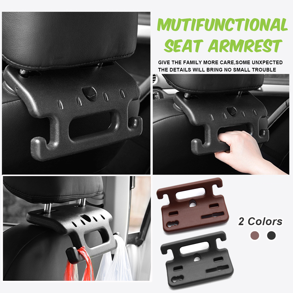 Multi-functional-ABS-Car-Safety-Armrest-Folding-High-Load-Seat-Back-Hook-Easy-Installation-1693976-2