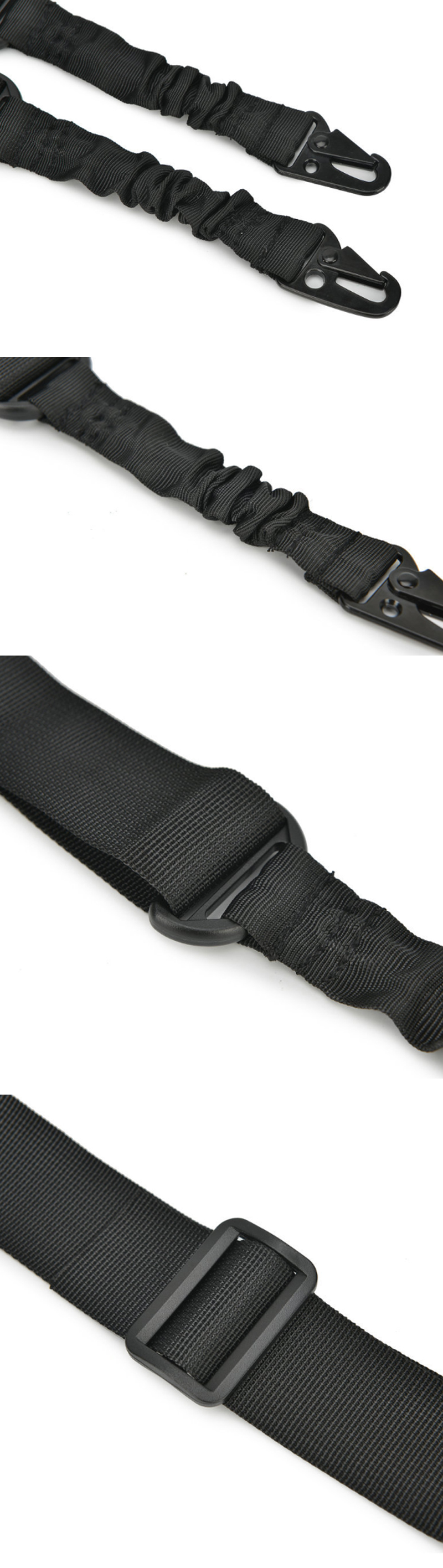 Multifunctional-Tactical-Belt-Nylon-Hanging-Rope-Elastic-Adjustable-Buckle-Bungee-Sling-For-Outdoor--1437798-2