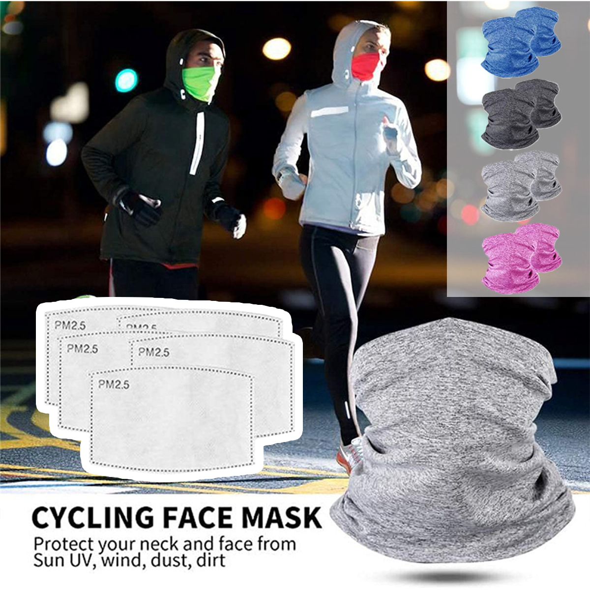 Outdoor-Dustproof-Breathable-Sport-Head-Scarves-Face-Mask-With-5-Filter-Pads-Windproof-PM25-Sunscree-1683314-2