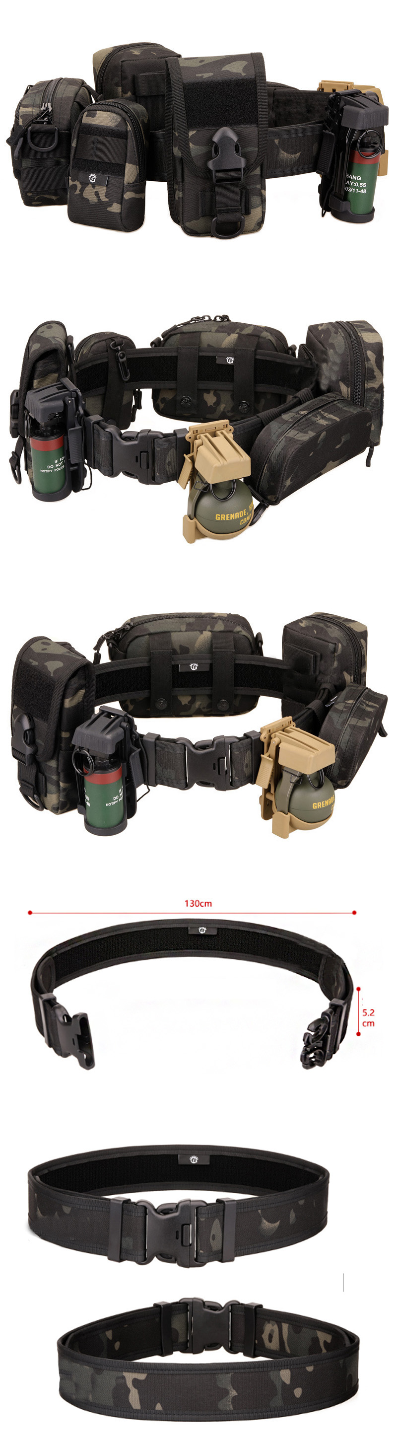 Protector-Plus-130x52cm-Nylon-Waist-Belts-Military-Tactical-Belt-Outdoor-Hunting-Camping-Adjustable--1462920-1