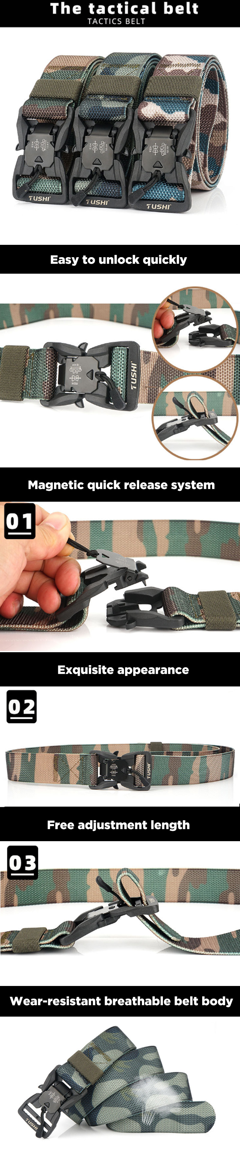 TUSHI-CM9S-125cm-Magnetic-Buckle-Heavy-Duty-Tactical-Belt-Camouflage-Quick-Release-Nylon-Waist-Belt-1552016-1