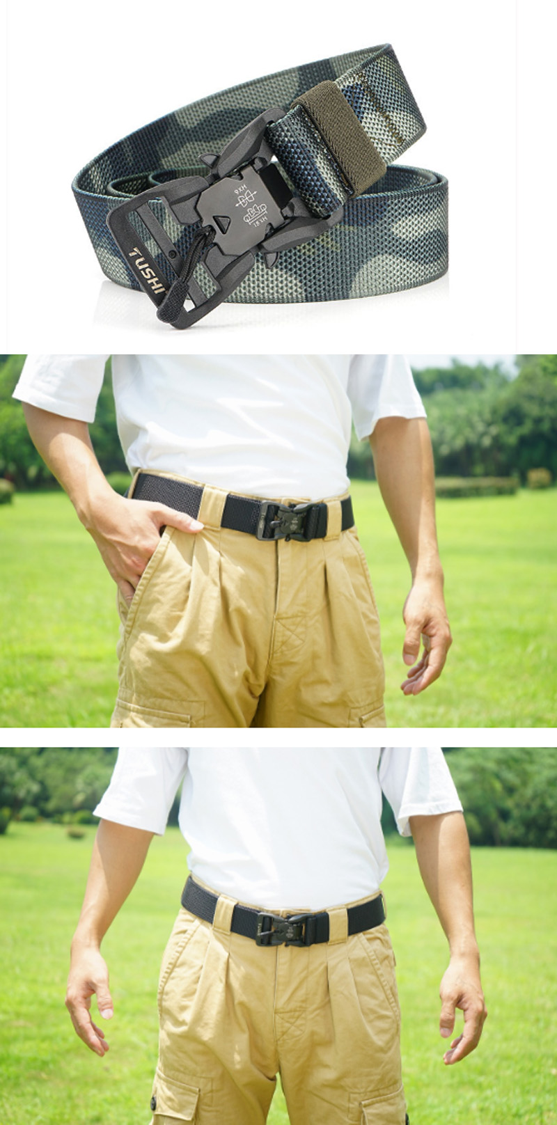 TUSHI-CM9S-125cm-Magnetic-Buckle-Heavy-Duty-Tactical-Belt-Camouflage-Quick-Release-Nylon-Waist-Belt-1552016-2
