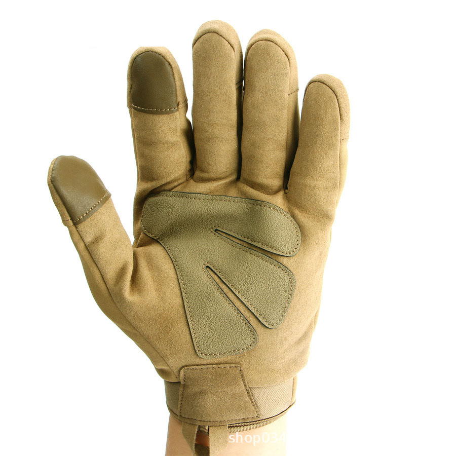 Three-Soldiers-Full-Finger-Tactical-Gloves-Touch-Screen-Slip-Resistant-Glove-For-Cycling-Camping-Hun-1462995-5
