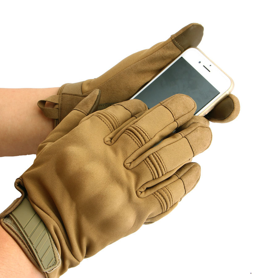 Three-Soldiers-Full-Finger-Tactical-Gloves-Touch-Screen-Slip-Resistant-Glove-For-Cycling-Camping-Hun-1462995-7