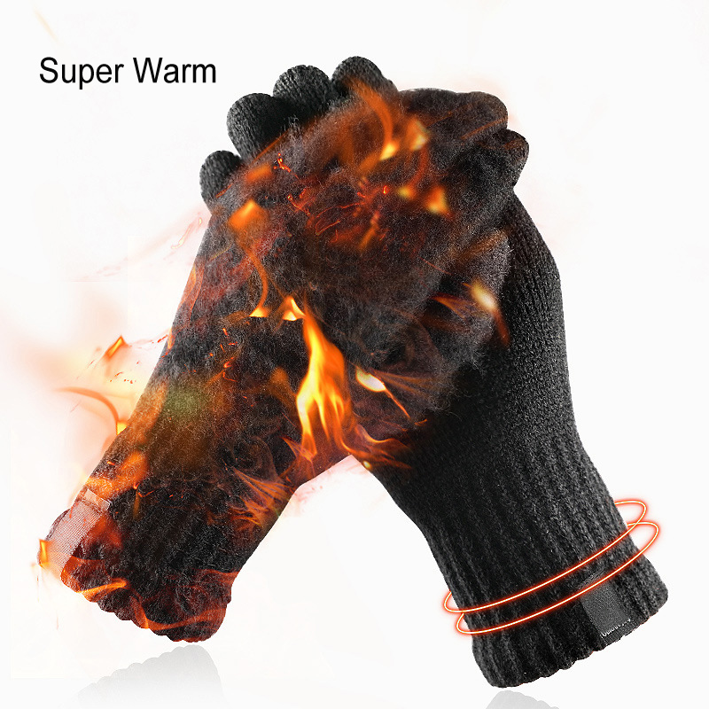 Winter-Knitted-Wool-Touch-Screen-Gloves-Men-Warm-Short-Plush-Lining-Full-Finger-Sport-Cycling-Gloves-1366335-4
