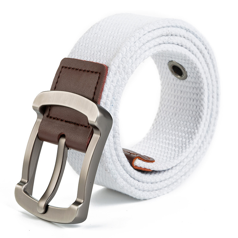 ZANLURE-130cm-Tactical-Belt-Mens-Pin-Buckle-Belt-Canvas-Woven-Leisure-Students-Waistband-1629359-8