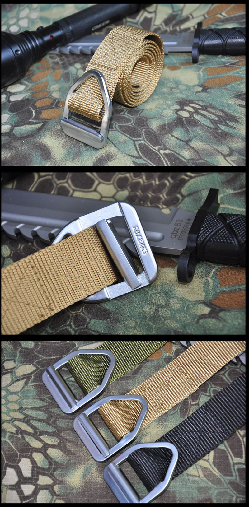 ZANLURE-D3S-120cm-Punch-Free-D-Buckle-Heavy-Duty-Tactical-Belt-Max-Load-500kg-For-Camping-Hunting-Cl-1549072-3
