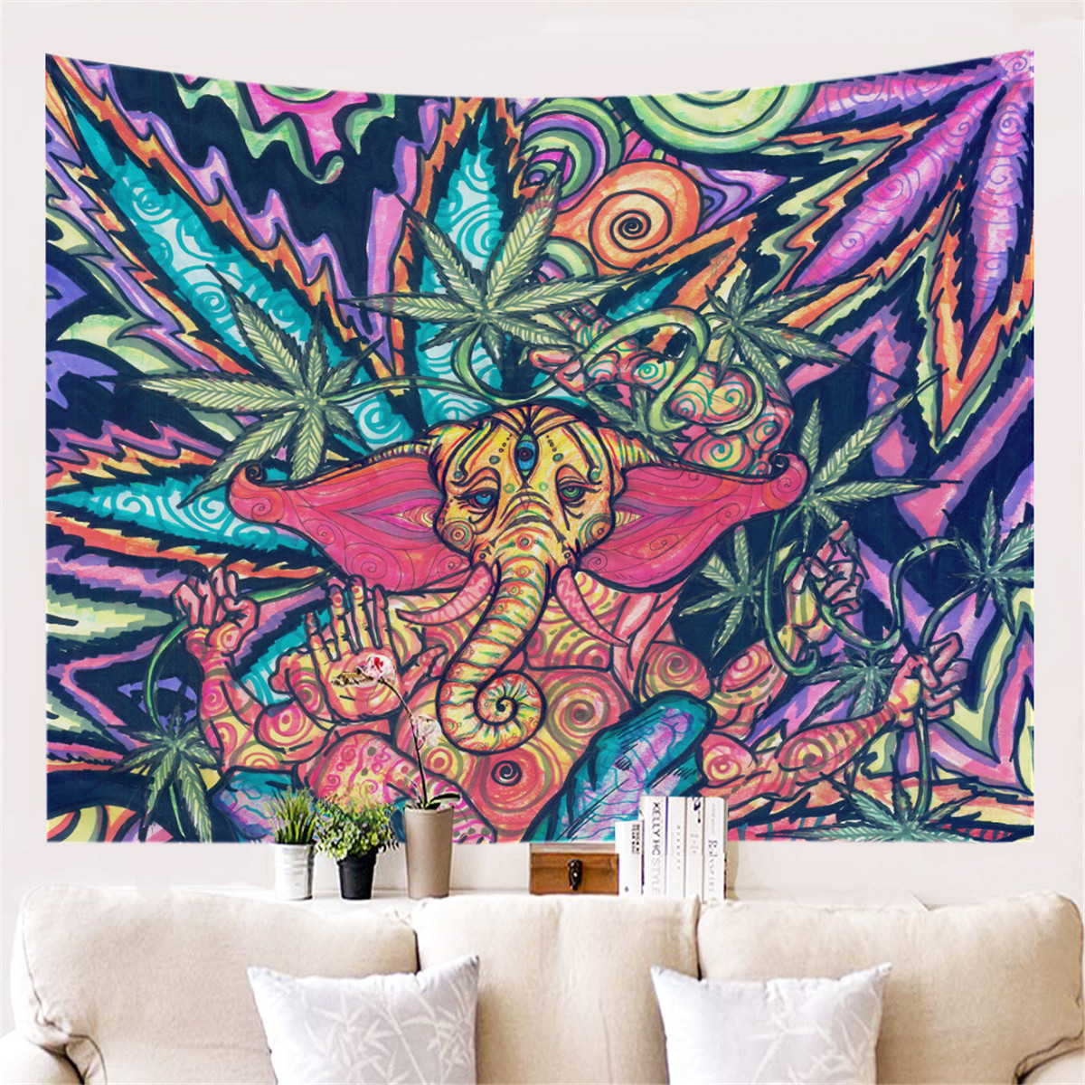 Hippie-Elephant-Bohemian-Mandala-Tapestry-Wall-Hanging-Printed-Home-Decoration-1838147-1