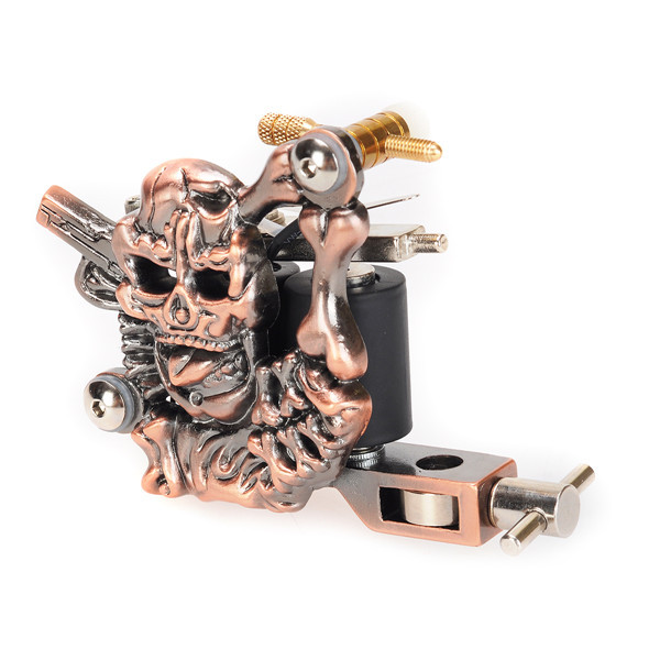 OCOOCOO-K400-Skull-Casting-Tattoo-Machine-High-Stability-7000-9000-RMinute-Purple-Bronze-10-Warps-Co-1011863-2