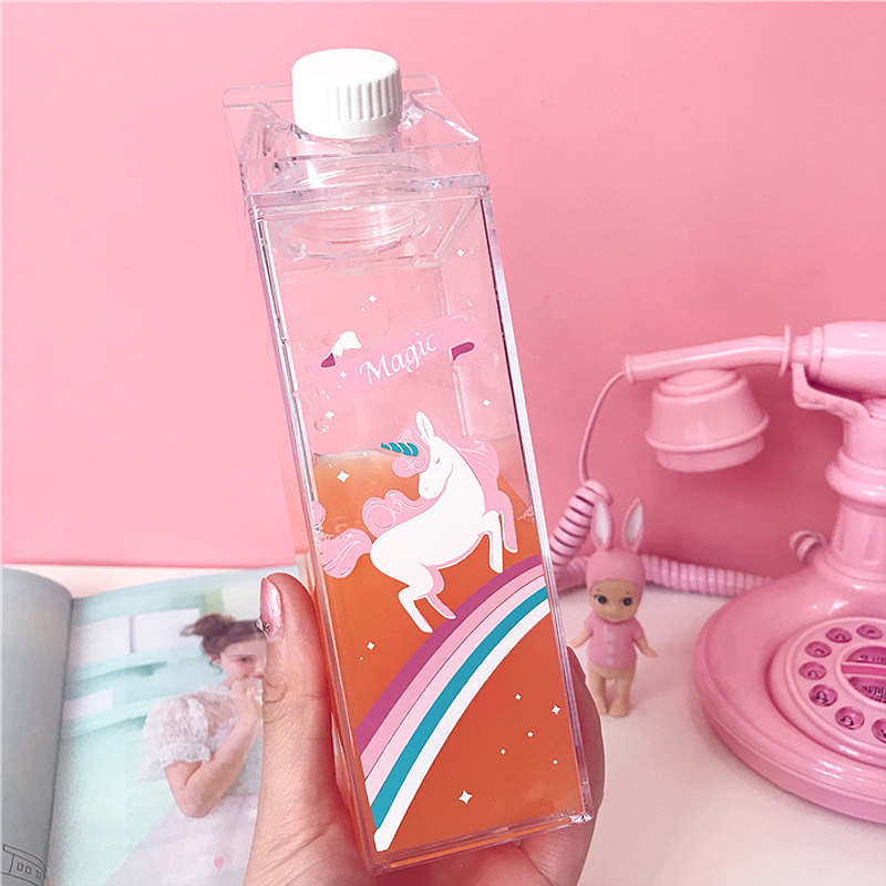 500ml-Fantastic-Summer-Unicorn-Cartoon-Milk-Drink-Box-Water-Bottle-Birthday-Kid-1308231-8