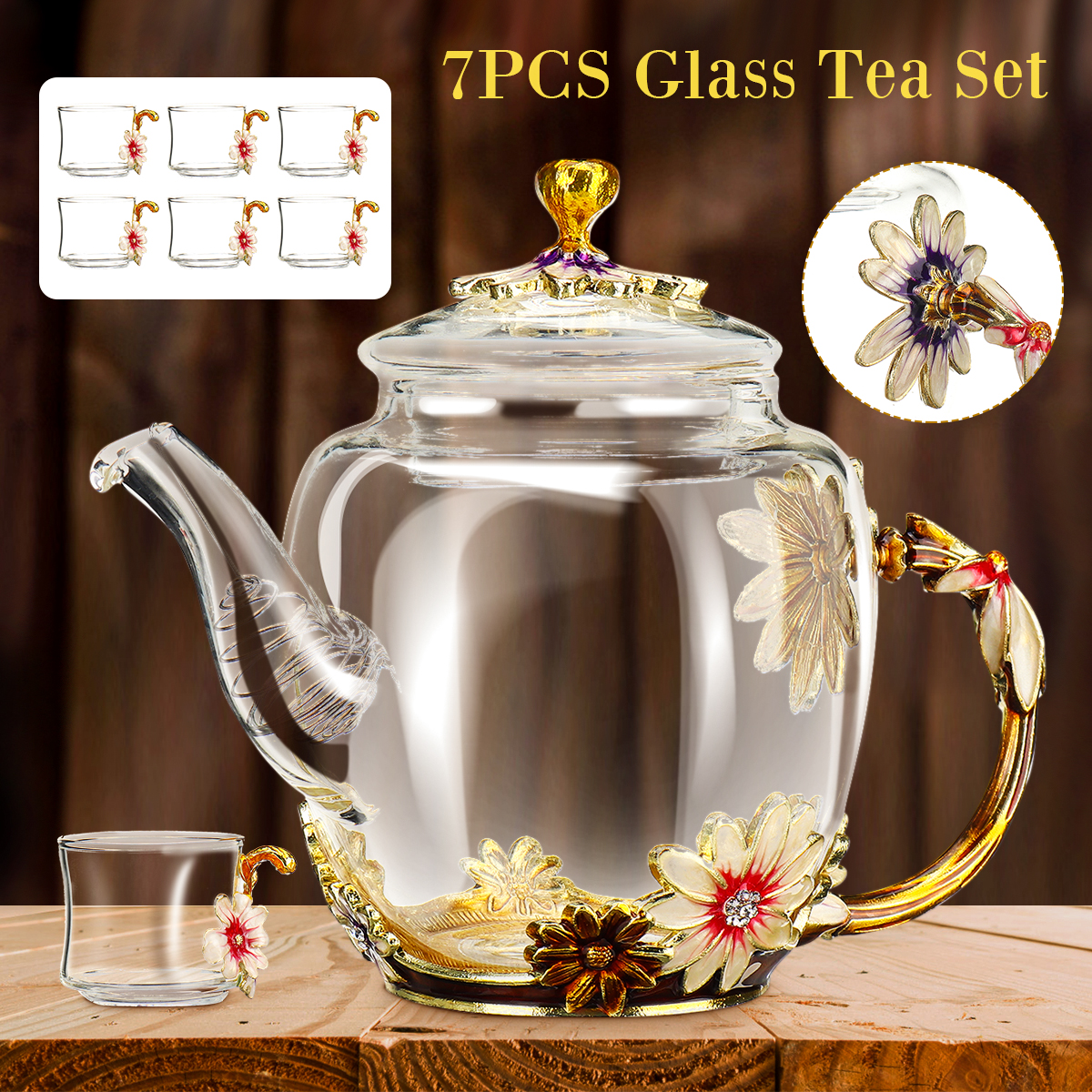 7PCS-Glass-Cups-Set-Enamel-High-temperature-Resistant-Tea-Water-Cups-Set-Kitchen-Accessories-1905248-1