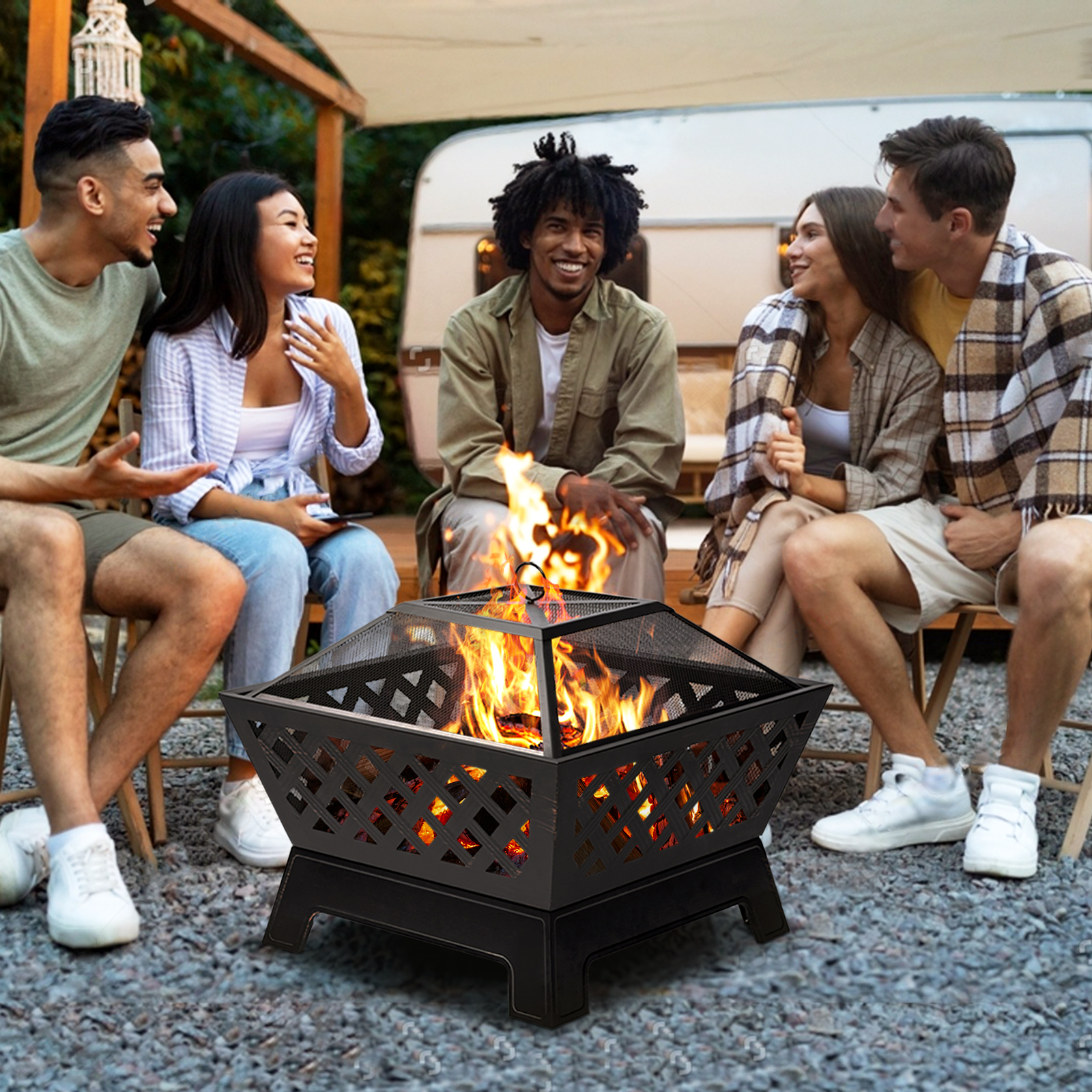 Kingso-26--Inch-Fire-Pits-Large-Wood-Burning-Square-Firepit-with-Ash-Plate-Spark-Screen-Log-Grate-Po-1920540-11