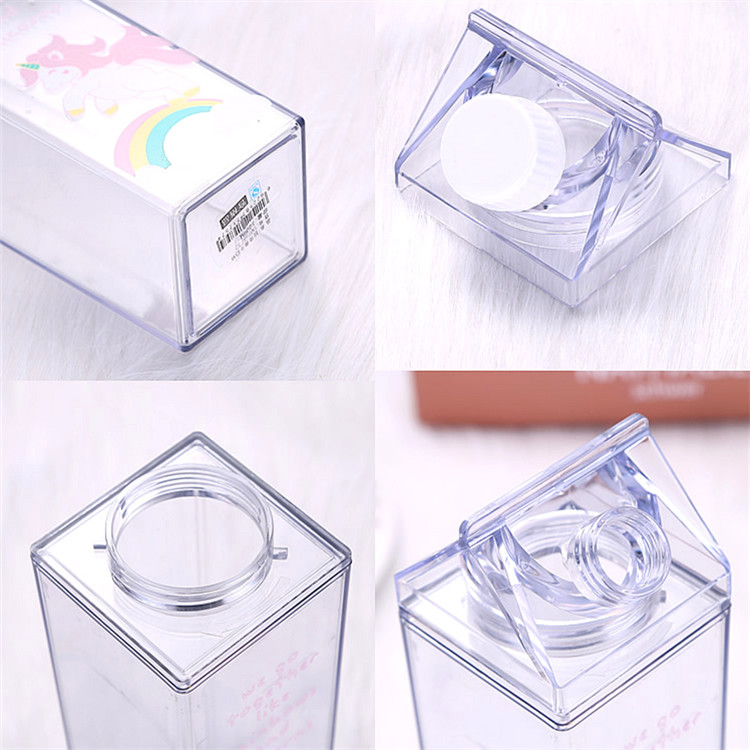 Portable-Cup-Novelty-Milk-Carton-Shaped-Cartoon-Unicorn-Printed-Water-Bottle-1349631-5