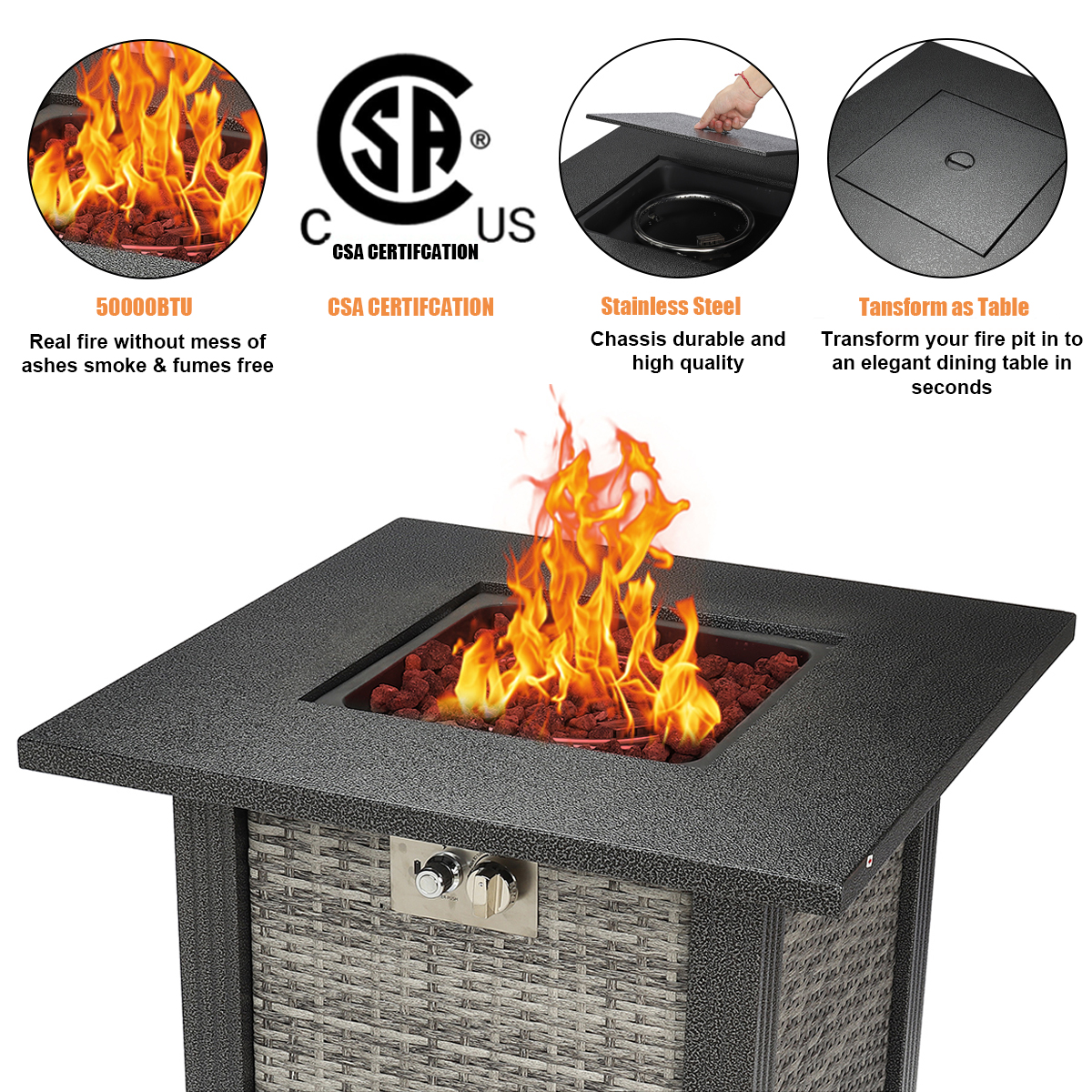 Square-Outdoor-Fireplace-Propane-Fire-Pit-Patio-Gas-Camping-Table-Garden-Burner-1924985-4