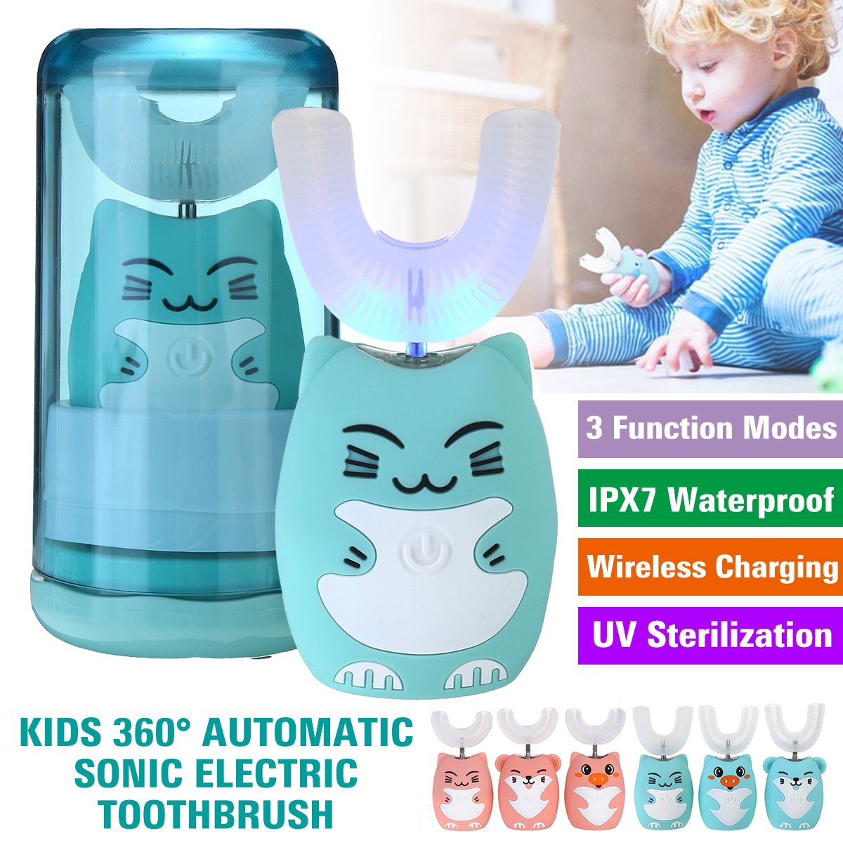 360deg-Sonic-Automatic-Electric-Toothbrush-3-Modes-With-UV-Light-for-Aged-2-13-Kid-1765744-2