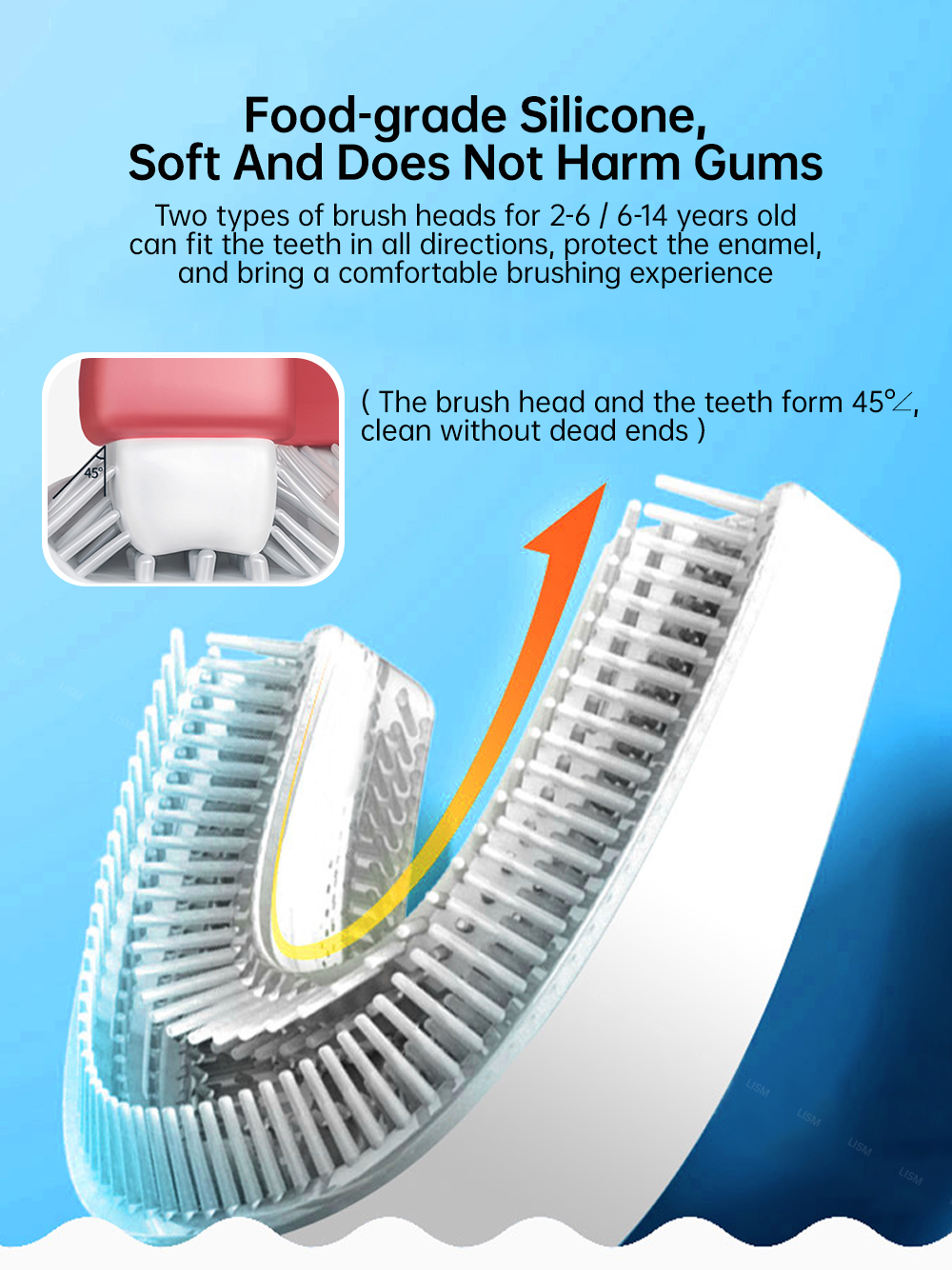 360deg-U-Shape-Sonic-Electric-Toothbrush-Kids-Five-Cleaning-Modes-Tooth-Brush-IPX7-Waterproof-Whiten-1824172-4