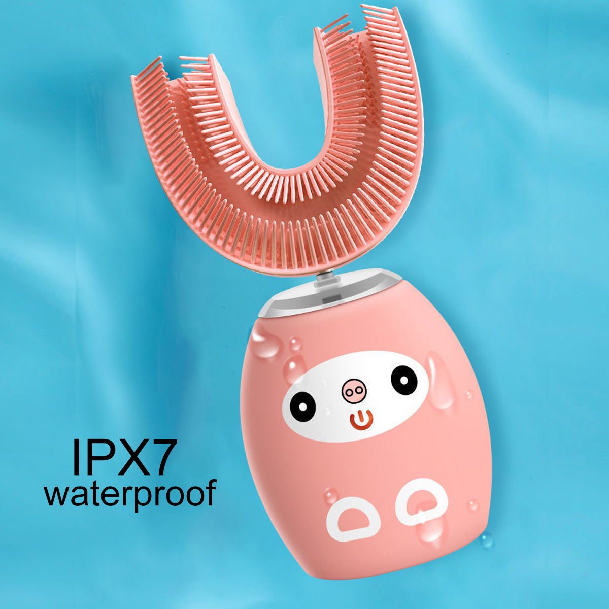 Children-360deg-Silicone-U-shaped-Sonic-Electric-Toothbrush-Intelligent-Charging-IPX7-Waterproof-Por-1845729-5