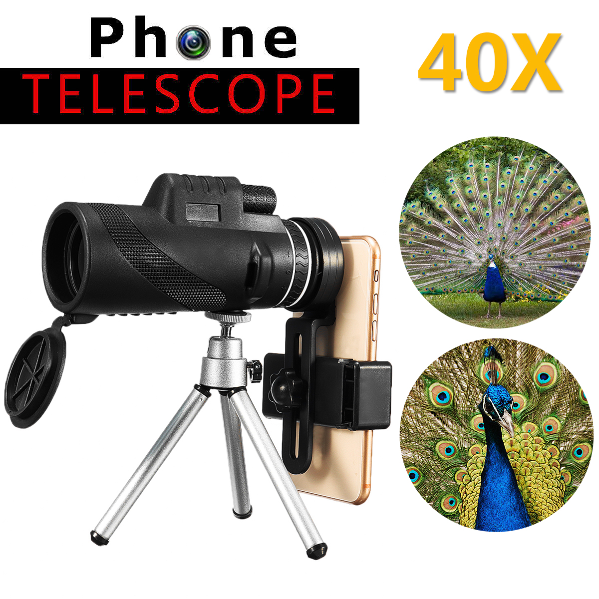 40X60-HD-BAK4-Optical-Lens-Monocular-Low-Light-Level-Night-Vision-Waterproof-Phone-Telescope-1319912-2