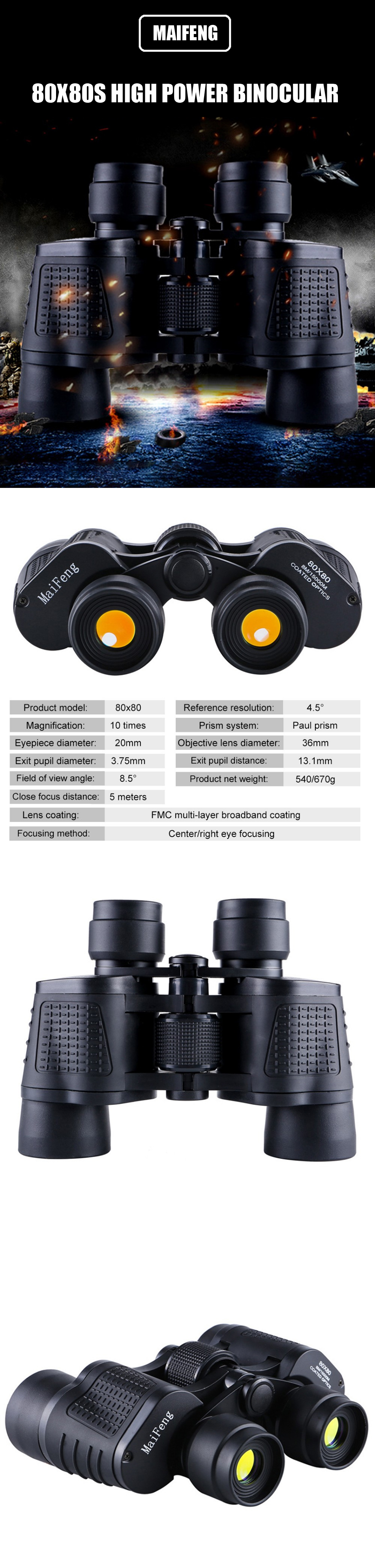 MAIFENG-10x80-Powerful-Binoculars-Long-Range-Telescope-For-Hunting-Hiking-Travel-Low-Light-Night-Vis-1793705-1