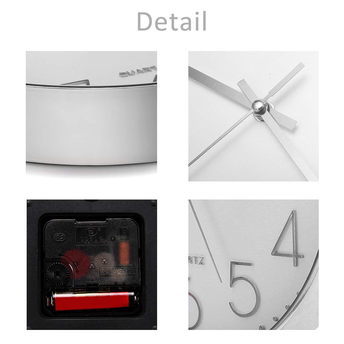 12-Inches-30CM-Wall-Clock-Living-Room-Non-Ticking-Modern-Big-Office-4-Types-1638342-4