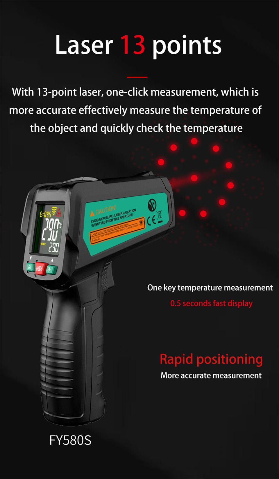 FUYI--50580-Non-Contact-Infrared-Digital-Thermometer-Laser-Handheld-IR-Temperature-Meter-With-K-Type-1758525-3