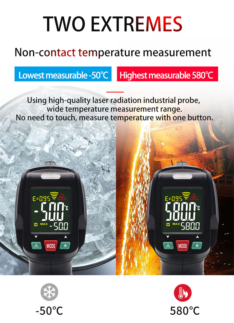 FUYI--50580-Non-Contact-Infrared-Digital-Thermometer-Laser-Handheld-IR-Temperature-Meter-With-K-Type-1758525-7