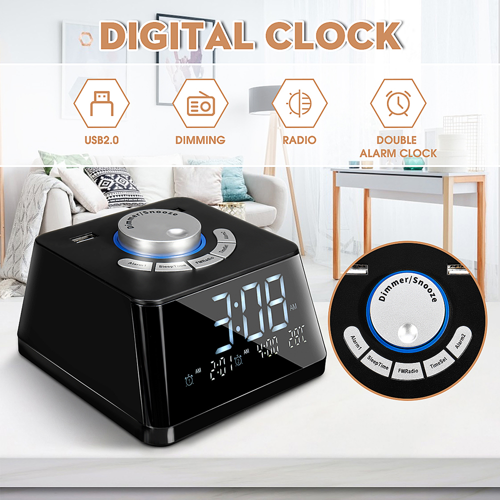 USB20-Five-level-Dimming-Radio-Multi-function-Electronic-Digital-Alarm-Clock-1593252-1
