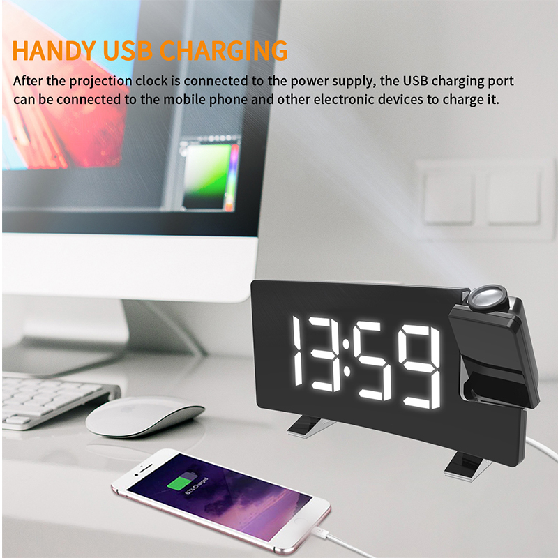 Wake-up-Light-Digital-Projection-Alarm-Clock-Loud-LED-FM-Radio-Snooze-Sleep-1545658-8