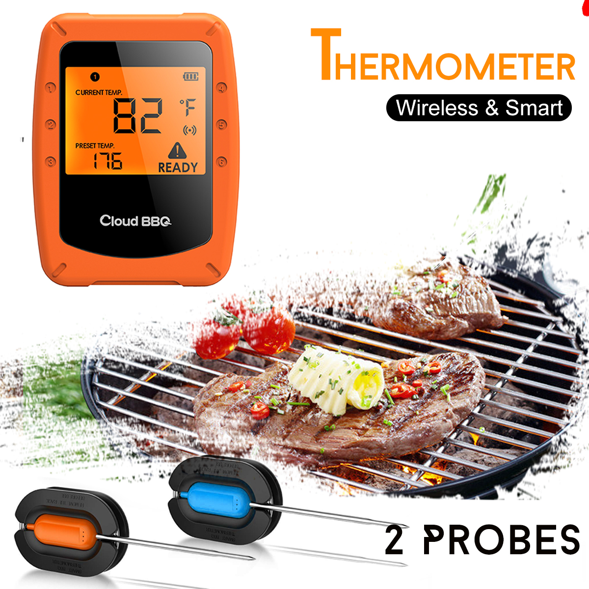Wireless-Smart-Meat-Thermometer-2-Probes-BluetoothWiFi-For-IOS-Android-Digital-Thermometer-1460917-1