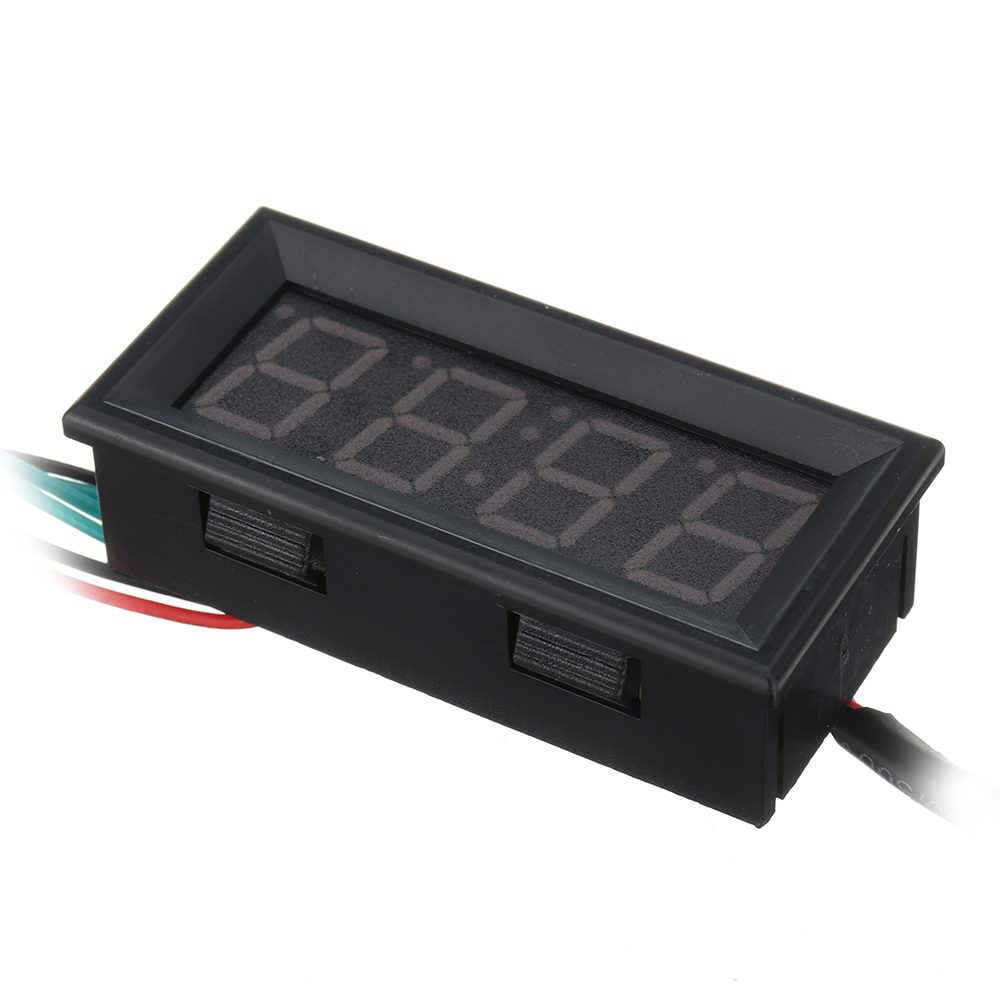 056-Inch-200V-3-in-1-Time--Temperature--Voltage-Display-with-NTC-DC7-30V-Voltmeter-Black-Watch-Clock-1530089-6