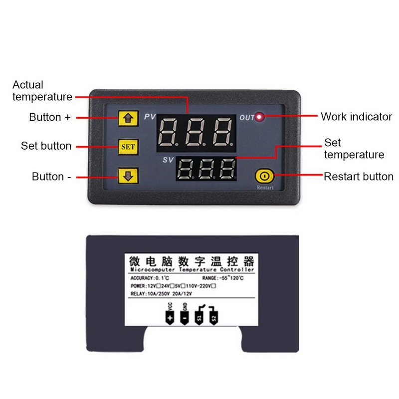 10PCS-DC12V-Temperature-Controller-Digital-Display-Thermostat-Module-Temperature-Control-Switch-Micr-1896941-4