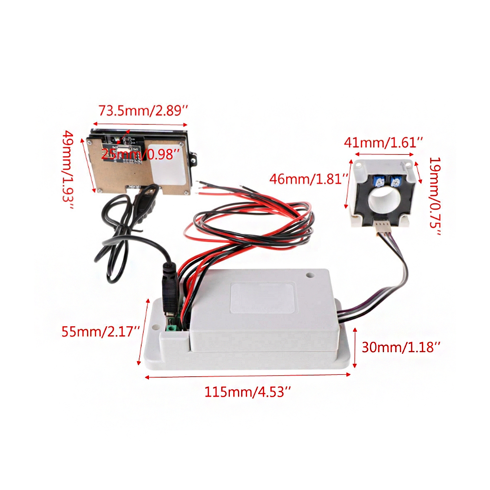 DC-500V-50A-100A-200A-300A-500A-Wireless-Voltage-Meter-Ammeter-Solar-Battery-Charging-Coulometer-Cap-1721288-3