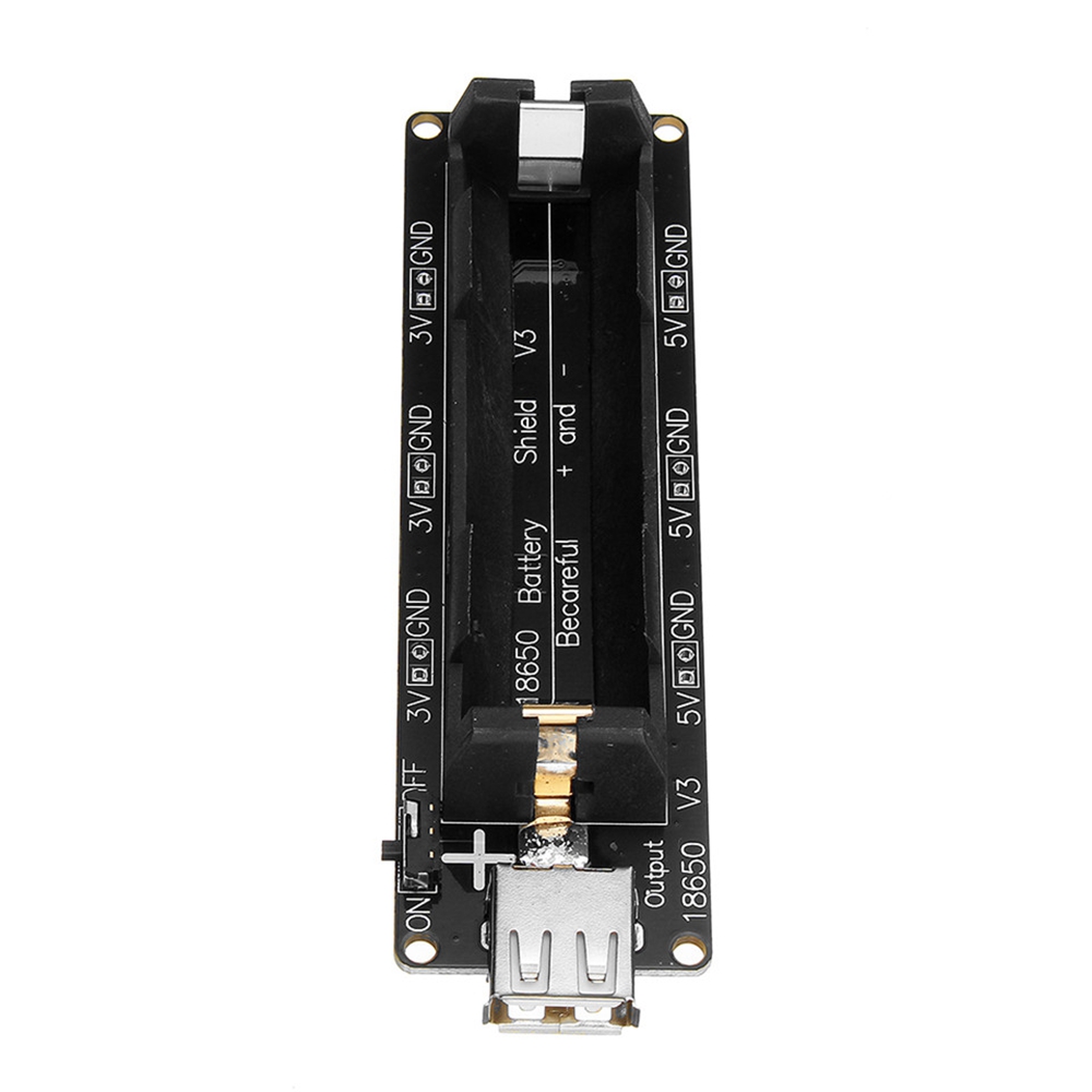 ESP32-ESP32S-18650-Battery-Charge-Shield-V3-Micro-USB-Type-A-USB-05A-Test-Charging-Protection-Board--1265088-2