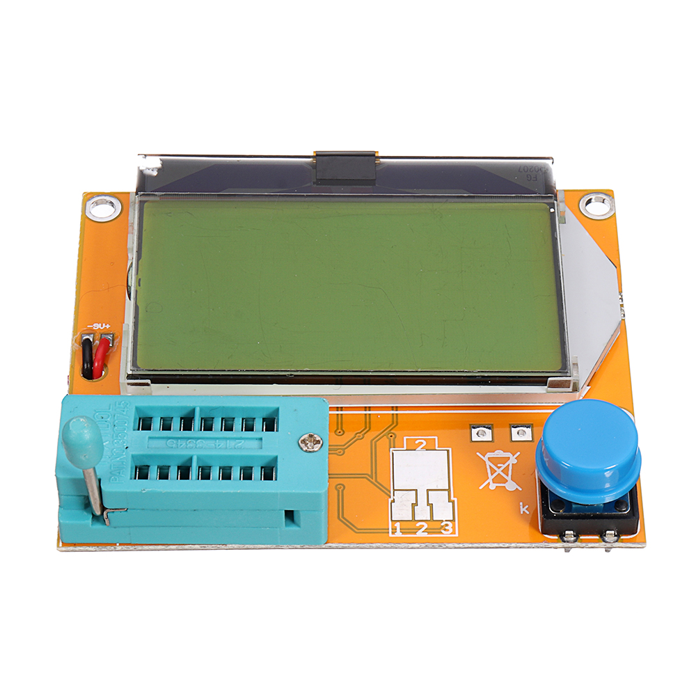 Geekcreitreg-LCR-T4-12864-LCD-Graphical-Transistor-Tester-Resistance-Capacitance-ESR-SCR-Meter-1311439-2