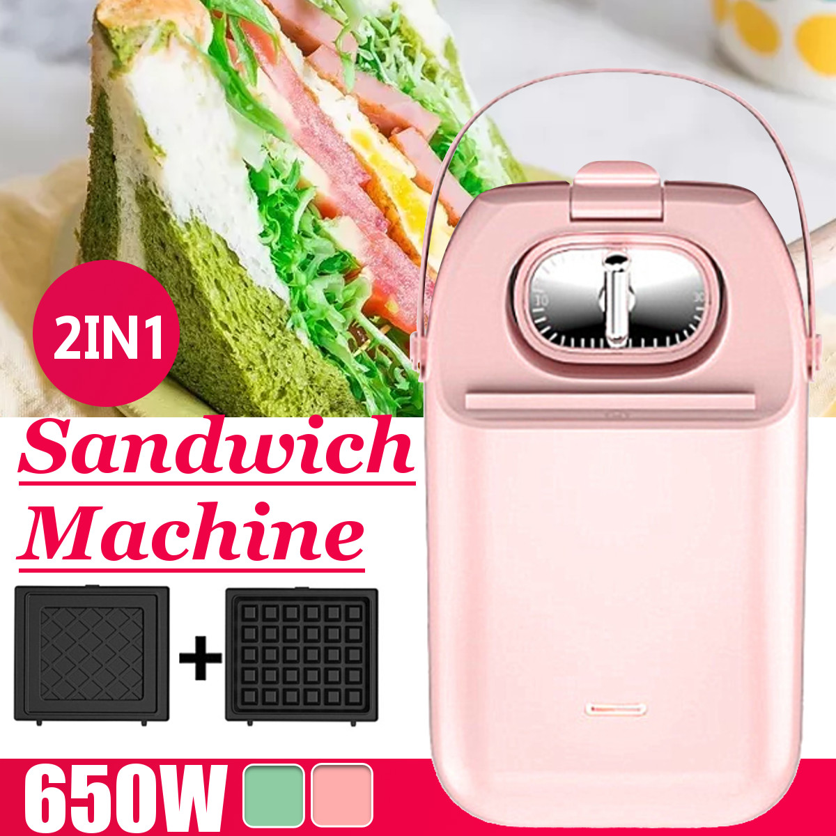 2IN1-Electric-Sandwich-Maker-Breakfast-Machine-Panini-Waffle-Cake-Toaster-Grill-1769665-1