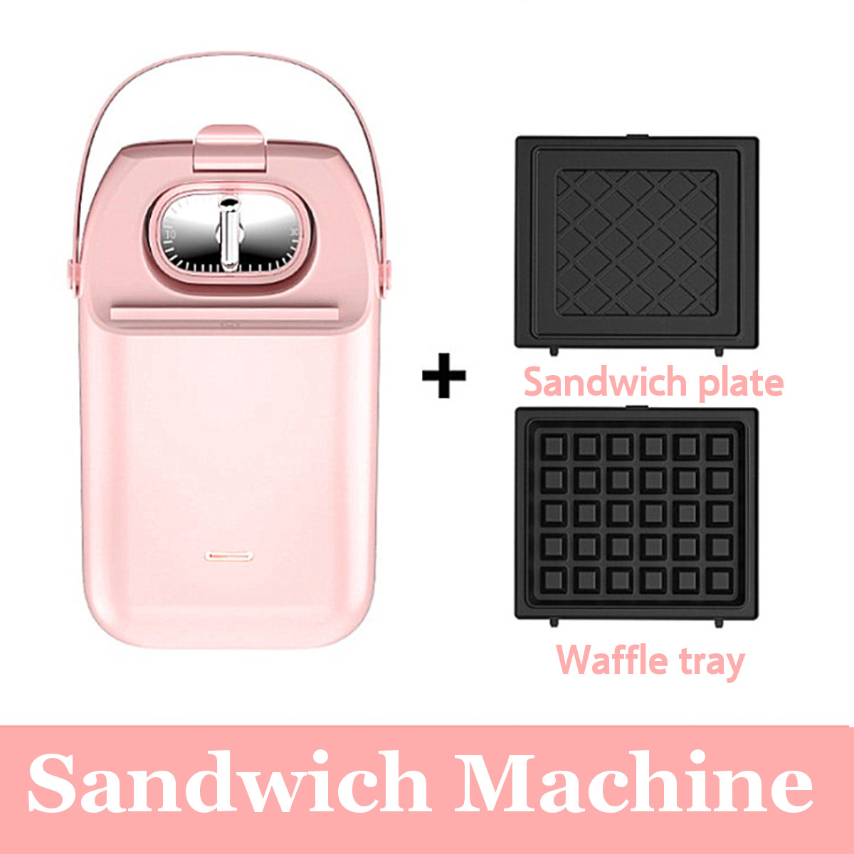 2IN1-Electric-Sandwich-Maker-Breakfast-Machine-Panini-Waffle-Cake-Toaster-Grill-1769665-8