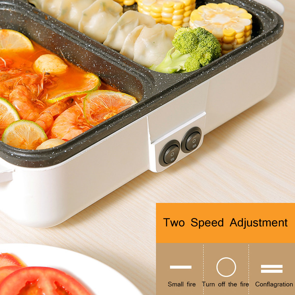 Multifunctional--Electric-Oven-220V-1200W-Roaster-Comfortable-Detachable-Cooker-1767547-4
