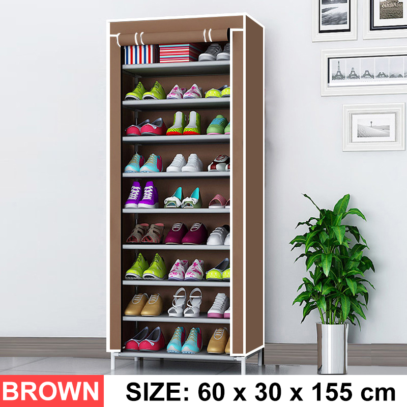 10-Tier-DIY-Shoe-Rack-Portable-Storage-Cabinet-Organiser-Wardrobe-Dustproof-1695525-4