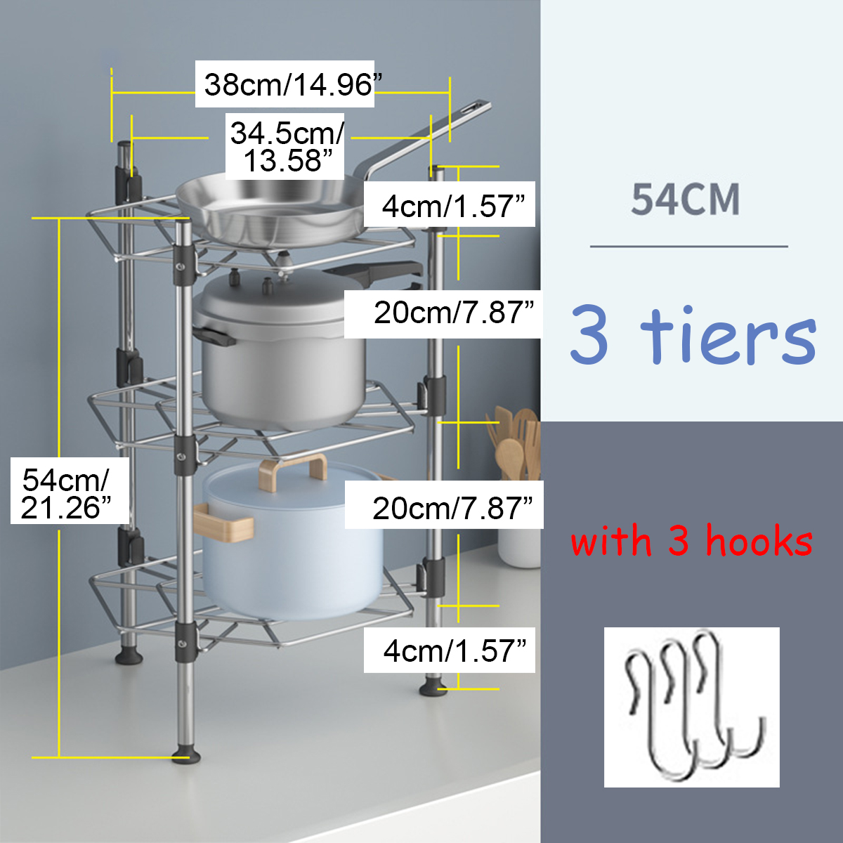 12345-Layers-Tier-Stainless-Steel-Kitchen-Storage-Shelf-Rack-Pan-Stand-Pot-Holder-Rack-Multi-Functio-1596210-4